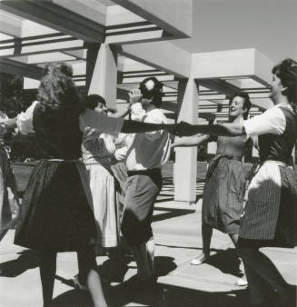 Unidentified people dancing