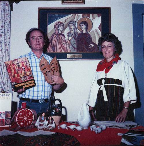 Lyle and Betty Stone, Skopje Coordinators with Tempe Sister Cities
