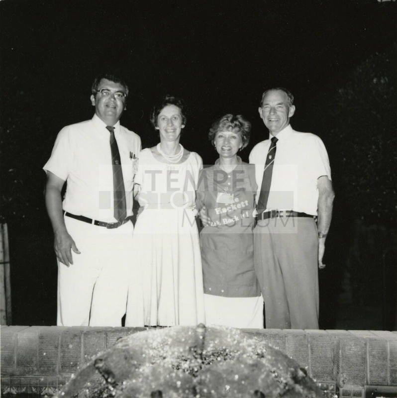 Dick and Jane Neuheisel with two others