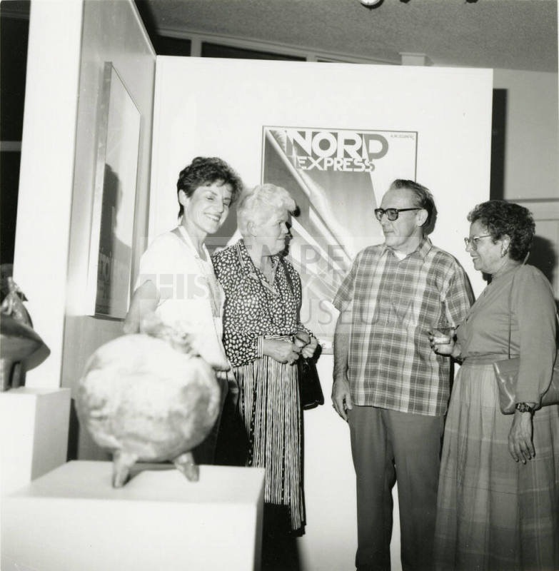 Group at Tempe Collects art show
