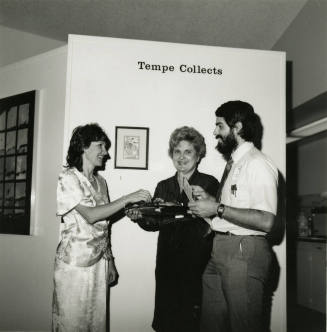 Group at the Tempe Collects art show