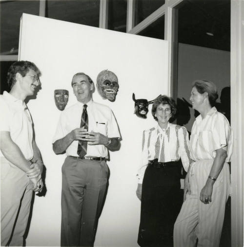 Group at Tempe Collects art show