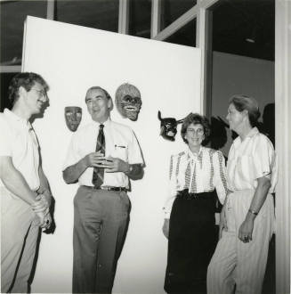 Group at Tempe Collects art show