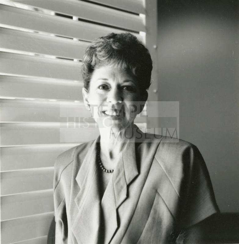 Woman looking at the camera.
