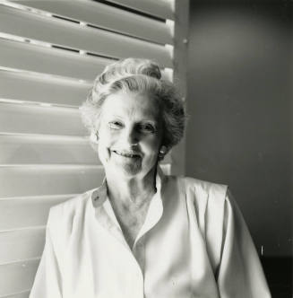 Woman looking at the camera.