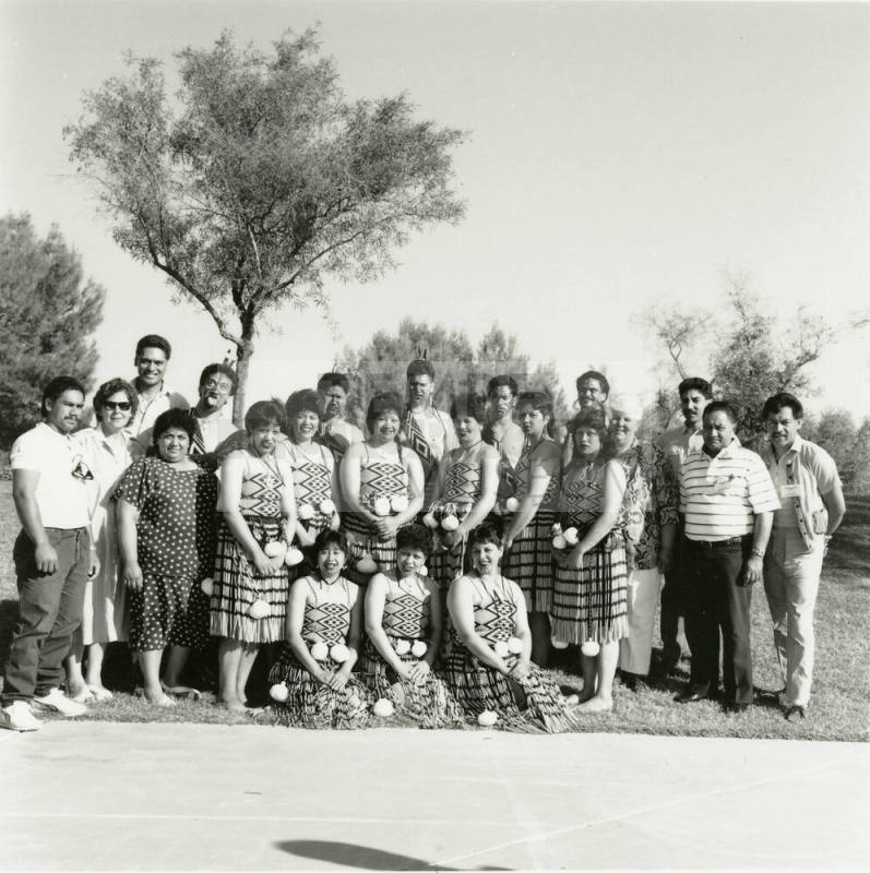 Maori Dancers Group Photo