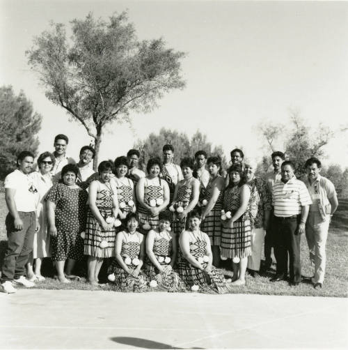 Maori Dancers Group Photo