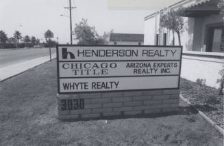 Office Directory Sign - 3030 South Rural Road, Tempe, Arizona