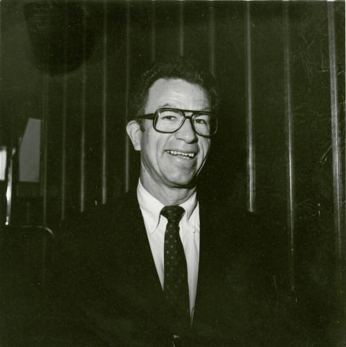 Man posing for the camera.