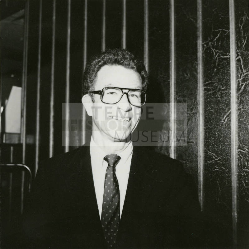 Man posing for the camera.