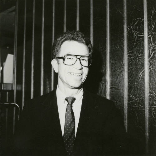 Man posing for the camera.