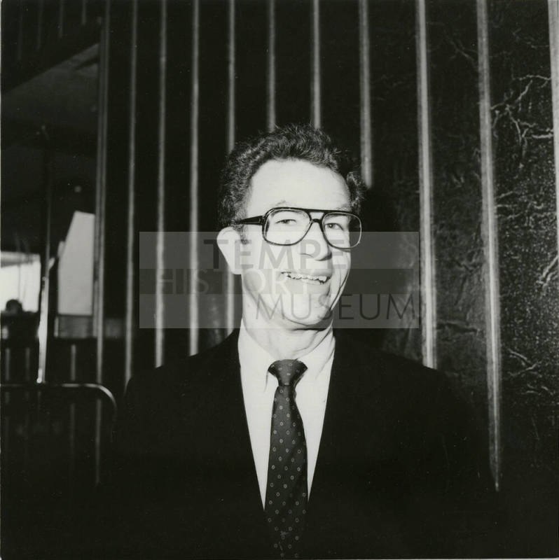 Man posing for the camera.
