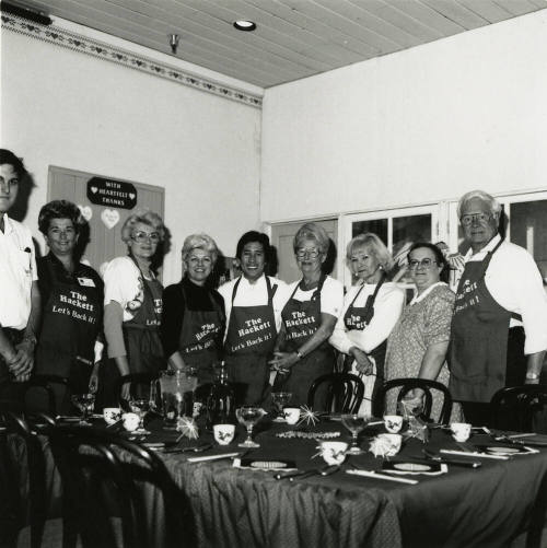 Sister Cities volunteers at Hackett House