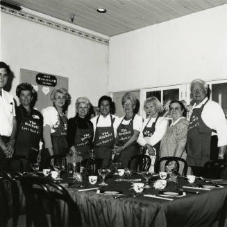 Sister Cities volunteers at Hackett House