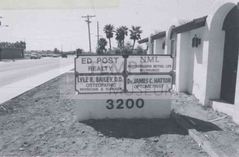 Office Directory Sign - 3200 South Rural Road, Tempe, Arizona