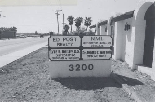 Office Directory Sign - 3200 South Rural Road, Tempe, Arizona