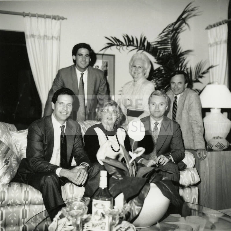 Group of six people in business attire