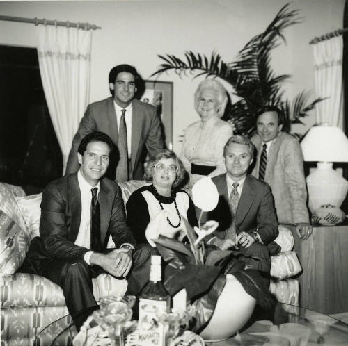 Group of six people in business attire