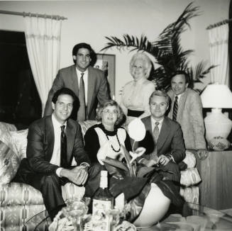 Group of six people in business attire
