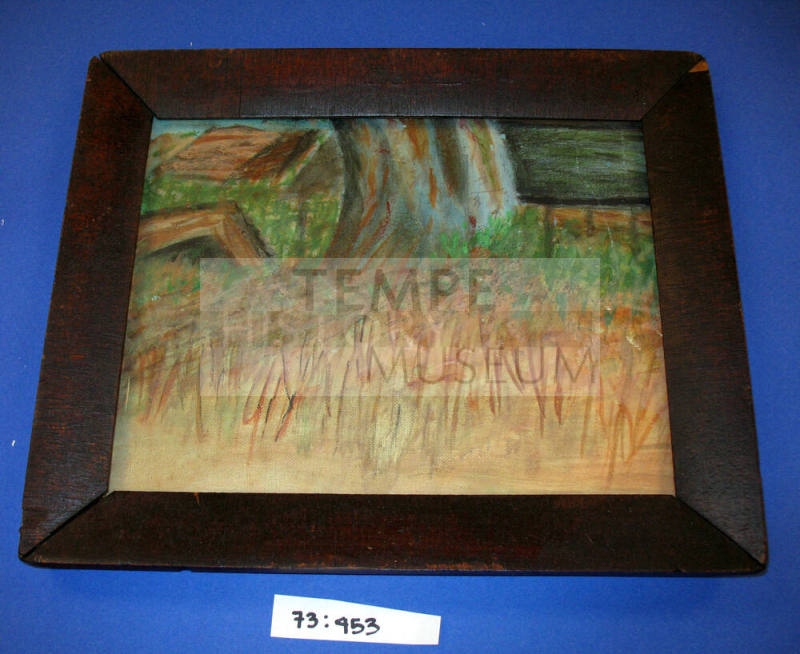 Oil landscape painting