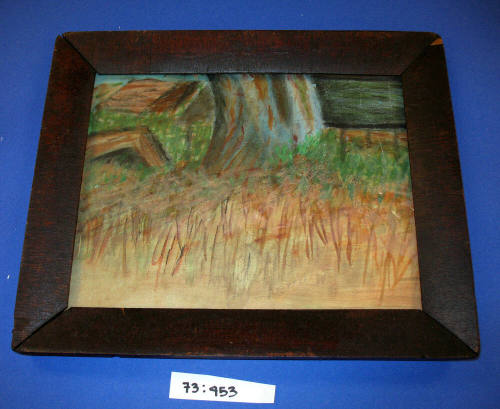 Oil landscape painting