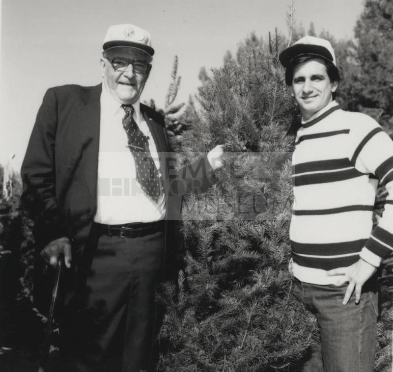 Kiwanis Club Christmas tree sale