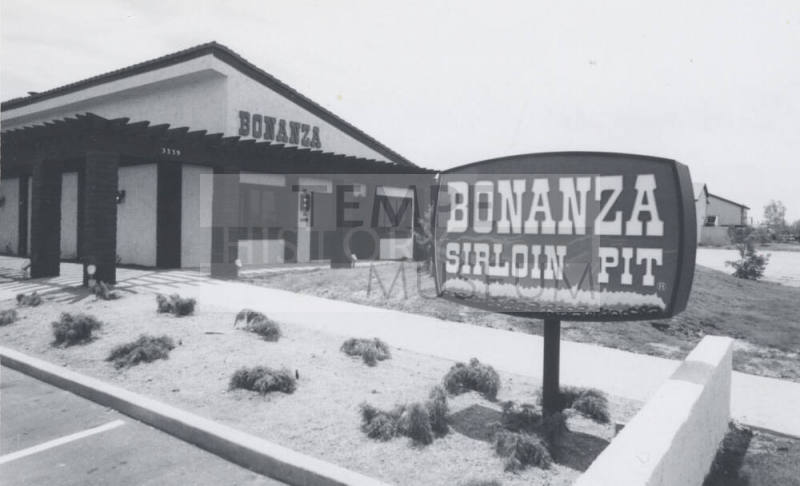Bonanza Sirloin Pit Restaurant - 3339 South Rural Road, Tempe, Arizona