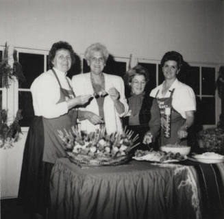Four Unidentified Women at Hackett House