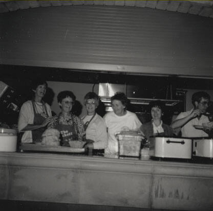 Sister City Mexican Dinner for "Amigos," kitchen staff