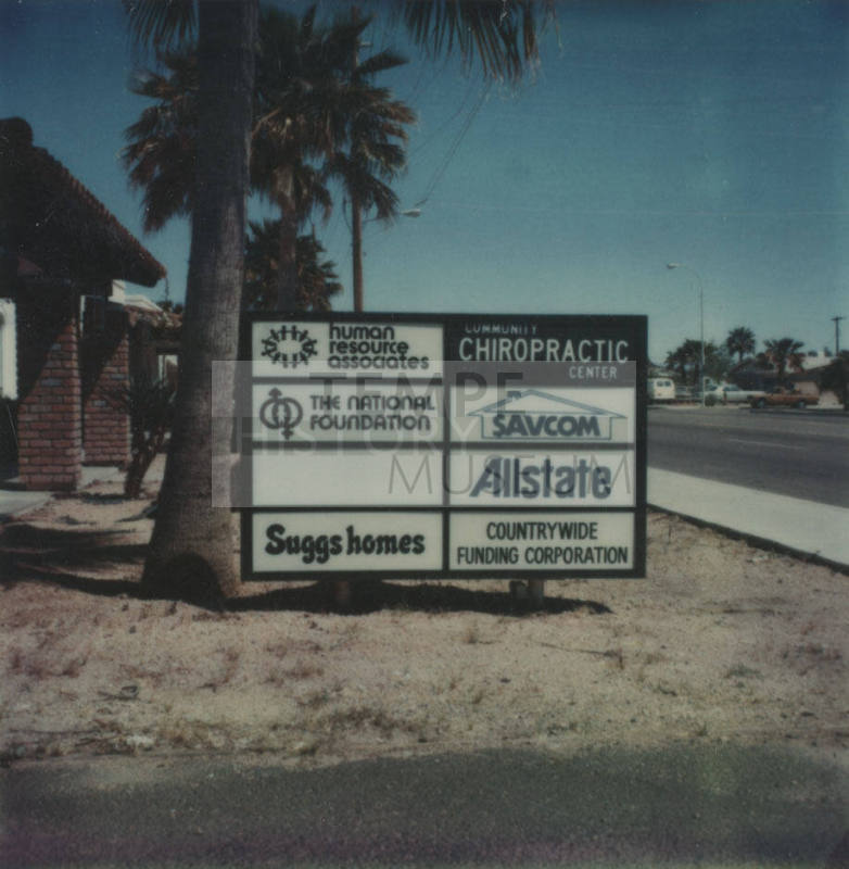 Office Directory Sign - 3910 South Rural Road, Tempe, Arizona