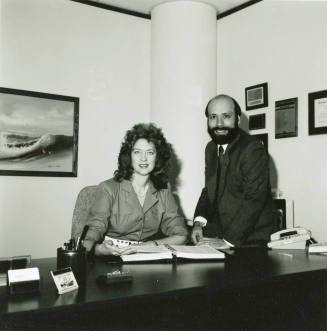 John Faccone & Anne Dewilde, from Tempe Magazine, Summer Issue 1988