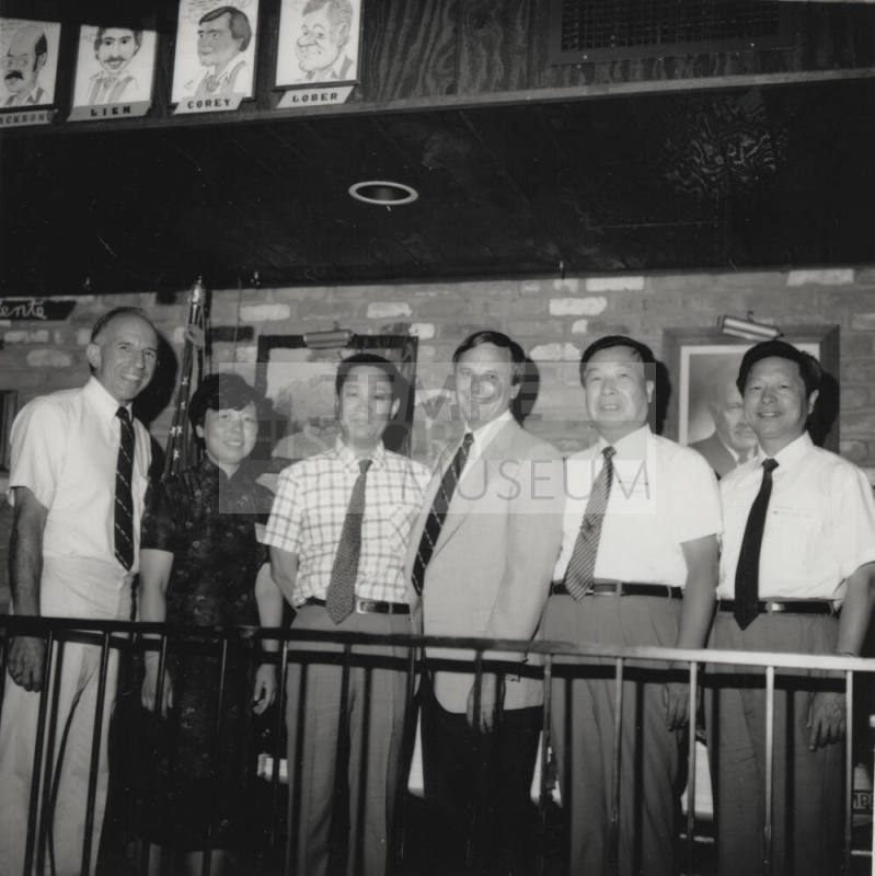Chinese visitation - Sister City, Dinner at Monti's