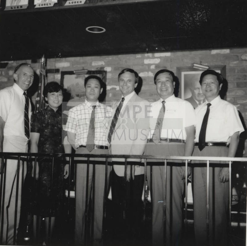 Chinese visitation - Sister City, Dinner at Monti's