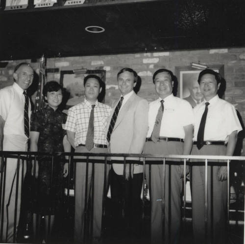 Chinese visitation - Sister City, Dinner at Monti's
