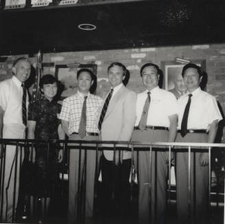 Chinese visitation - Sister City, Dinner at Monti's