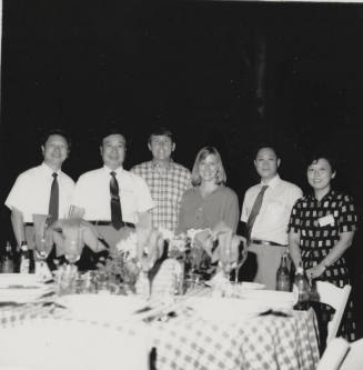 Chinese visitation - Sister City, Dinner at Monti's