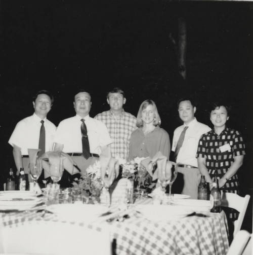 Chinese visitation - Sister City, Dinner at Monti's