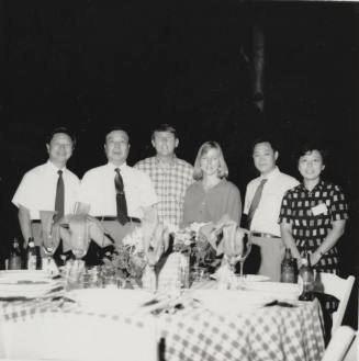 Chinese visitation - Sister City, Dinner at Monti's