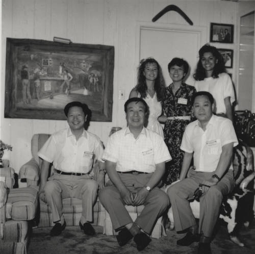Chinese visitation - Sister City, Neuheisel Home