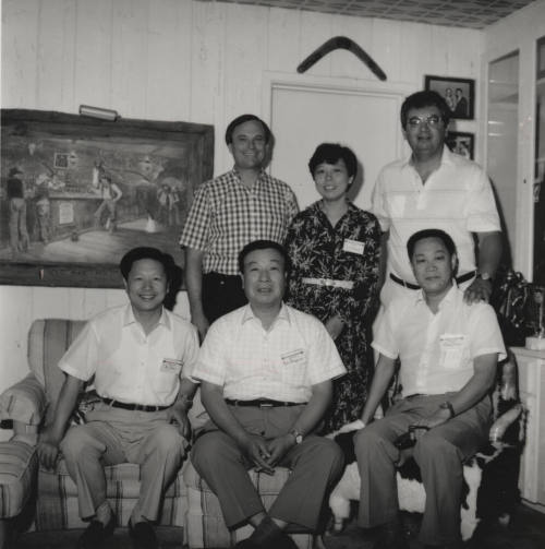 Chinese visitation - Sister City, Neuheisel Home