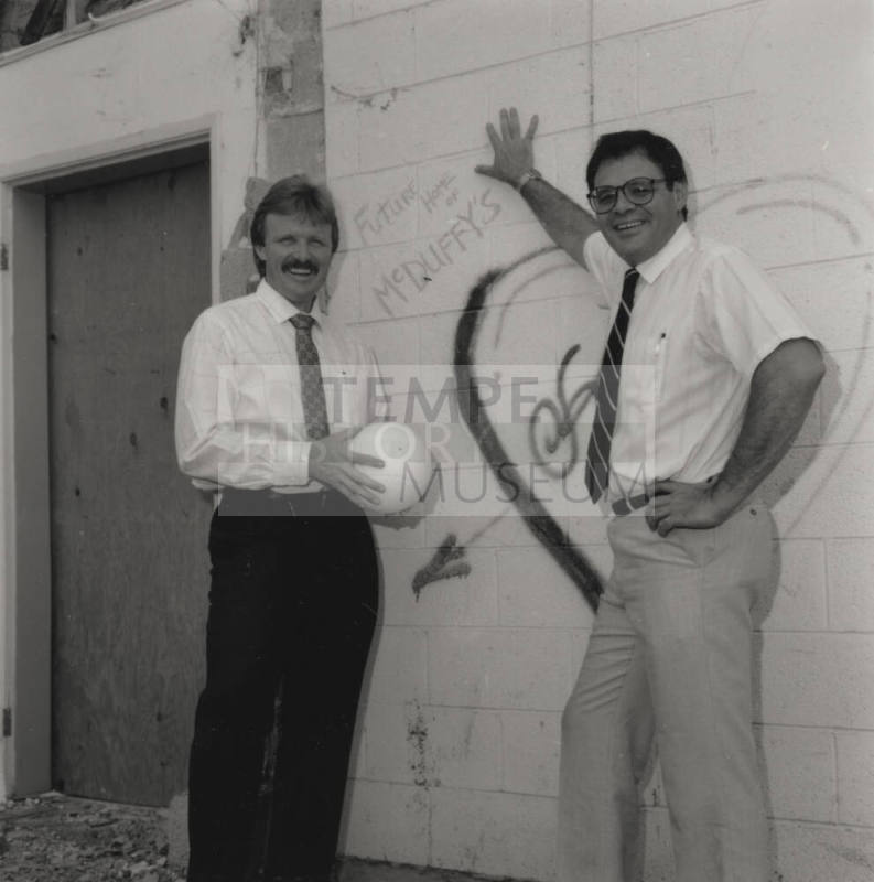 Tempe Magazine August 1988: McDuffy's Sportsbar and Restaurant.