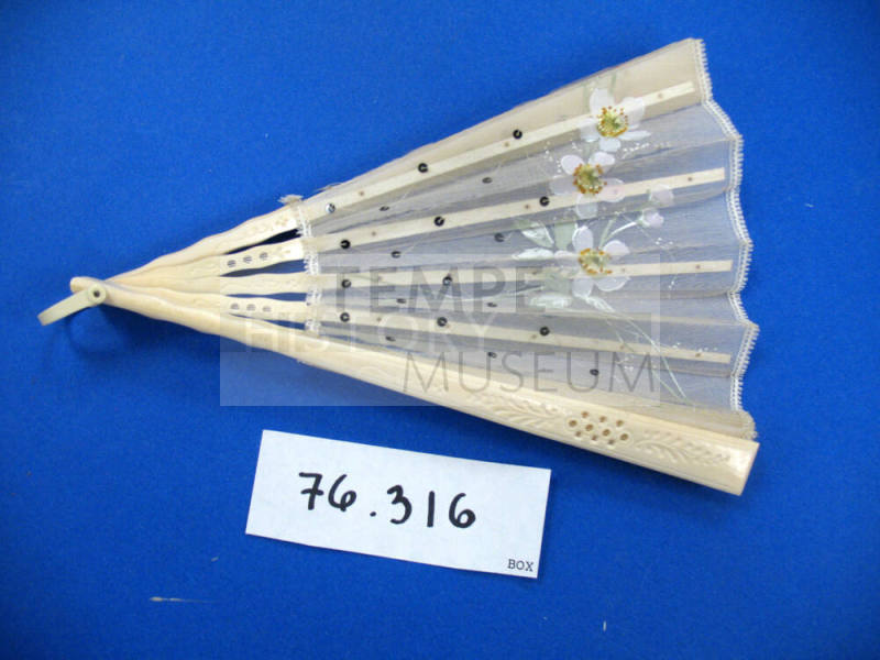 Chinese ivory fan