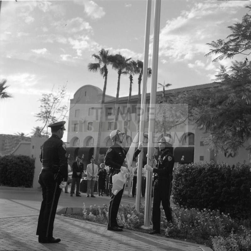 Tempe Mission Palms Hotel - Flag Ceremony - (1 of 2)