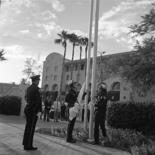 Tempe Mission Palms Hotel - Flag Ceremony - (1 of 2)