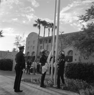 Tempe Mission Palms Hotel - Flag Ceremony - (1 of 2)