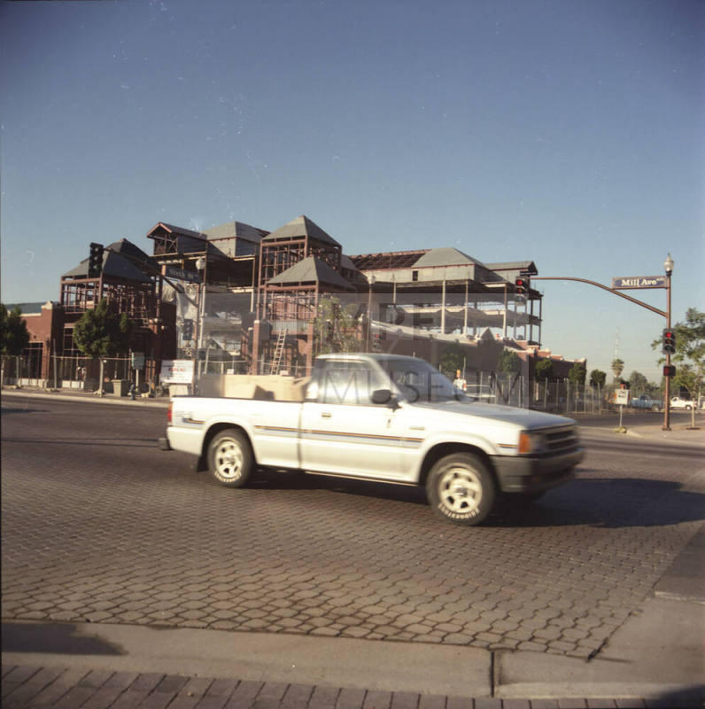 "Portraits of Our Town" for New Zealand, truck on Mill Ave