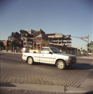 "Portraits of Our Town" for New Zealand, truck on Mill Ave