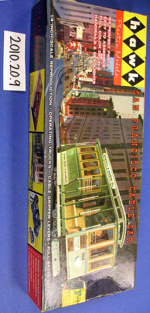 Model car - San Francisco Cable Car