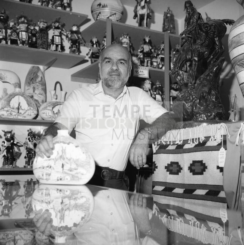 U. N. Bazaar owner Herzel "Joe" Nahom