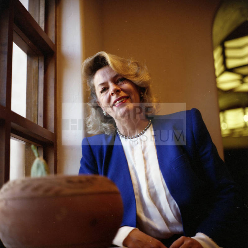 Unidentified Seated Blonde Woman (2 of 2) - Tempe Magazine